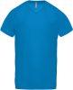 PA476 V-nyakú férfi rövid ujjú sportpóló Proact, Aqua Blue-L