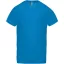 PA476 V-nyakú férfi rövid ujjú sportpóló Proact, Aqua Blue-XS