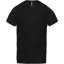PA476 V-nyakú férfi rövid ujjú sportpóló Proact, Black-XS