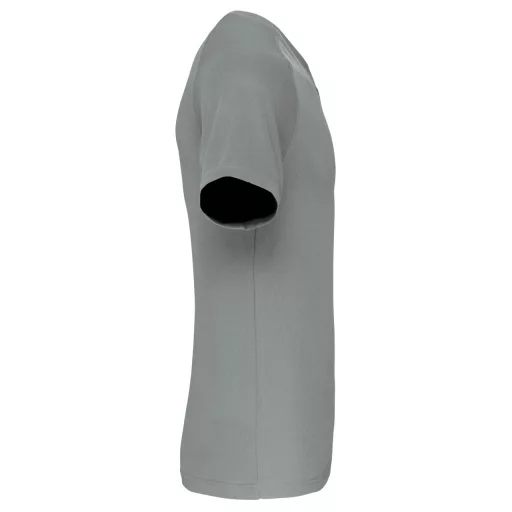 PA476 V-nyakú férfi rövid ujjú sportpóló Proact, Fine Grey-XL