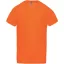 PA476 V-nyakú férfi rövid ujjú sportpóló Proact, Fluorescent Orange-XS