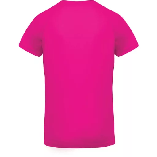 PA476 V-nyakú férfi rövid ujjú sportpóló Proact, Fuchsia-L