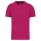 PA476 V-nyakú férfi rövid ujjú sportpóló Proact, Fuchsia-M