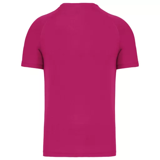 PA476 V-nyakú férfi rövid ujjú sportpóló Proact, Fuchsia-M