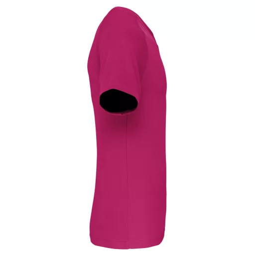 PA476 V-nyakú férfi rövid ujjú sportpóló Proact, Fuchsia-M