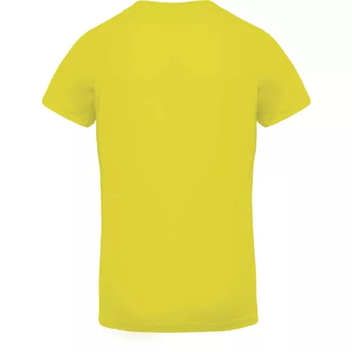 PA476 V-nyakú férfi rövid ujjú sportpóló Proact, Fluorescent Yellow-L
