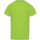 PA476 V-nyakú férfi rövid ujjú sportpóló Proact, Lime-2XL