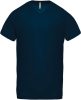 PA476 V-nyakú férfi rövid ujjú sportpóló Proact, Sporty Navy-L