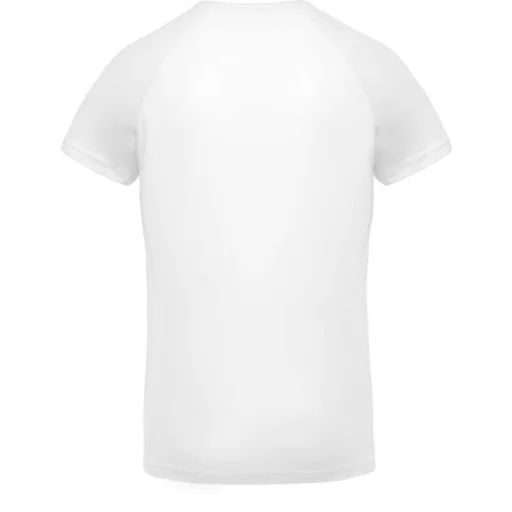 PA476 V-nyakú férfi rövid ujjú sportpóló Proact, White-XS