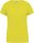 PA477 Női rövid ujjú V-nyakú sportpóló Proact, Fluorescent Yellow-XS