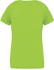 PA477 Női rövid ujjú V-nyakú sportpóló Proact, Lime-XS