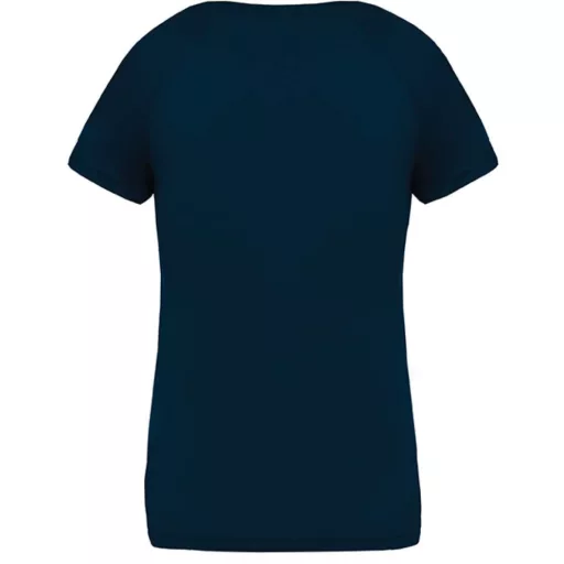 PA477 Női rövid ujjú V-nyakú sportpóló Proact, Sporty Navy-M