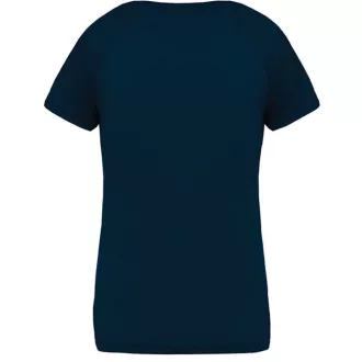   PA477 Női rövid ujjú V-nyakú sportpóló Proact, Sporty Navy-XS