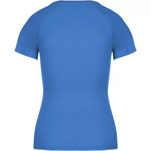 PA477 Női rövid ujjú V-nyakú sportpóló Proact, Sporty Royal Blue-2XL