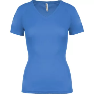   PA477 Női rövid ujjú V-nyakú sportpóló Proact, Sporty Royal Blue-XS