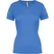 PA477 Női rövid ujjú V-nyakú sportpóló Proact, Sporty Royal Blue-XS