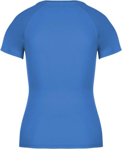PA477 Női rövid ujjú V-nyakú sportpóló Proact, Sporty Royal Blue-XS