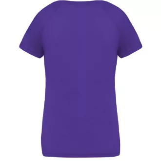   PA477 Női rövid ujjú V-nyakú sportpóló Proact, Violet-XS