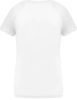 PA477 Női rövid ujjú V-nyakú sportpóló Proact, White-XL