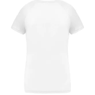   PA477 Női rövid ujjú V-nyakú sportpóló Proact, White-XS