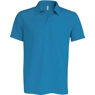   PA482 férfi rövid ujjú galléros sprtpóló Proact, Aqua Blue-2XL