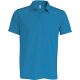 PA482 férfi rövid ujjú galléros sprtpóló Proact, Aqua Blue-L