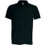 PA482 férfi rövid ujjú galléros sprtpóló Proact, Black-M