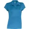 PA483 rövid ujjú Női galléros sprtpóló Proact, Aqua Blue-S