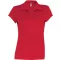 PA483 rövid ujjú Női galléros sprtpóló Proact, Red-XL