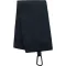 PA579 mikroszálas sport kéztörlő fém karabínerrel Proact, Black-40X50