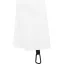 PA579 mikroszálas sport kéztörlő fém karabínerrel Proact, White-40X50