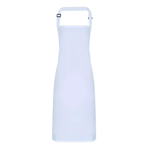 PR115 hosszú kötény vízálló szövetből Premier, White-U