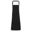 PR132 hosszú pamut twill kötény három zsebbel Premier, Black-U
