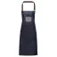 PR136 vízlepergető felületü hosszú farmer kötény Premier, Indigo Denim-U