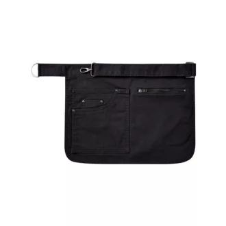   PR138 tabletbarát farmerstílusú vastag rövid kötény Premier, Black-U