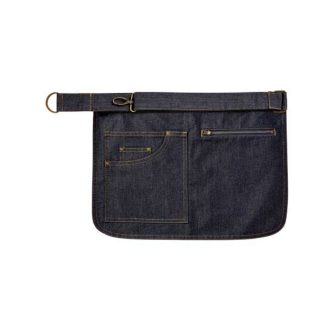   PR138 tabletbarát farmerstílusú vastag rövid kötény Premier, Indigo Denim-U