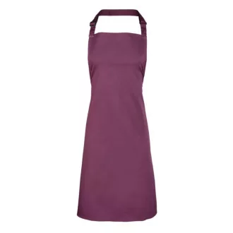   PR150 COLOURS hosszú kötény, csúszócsattal állítható  Premier, Aubergine-U