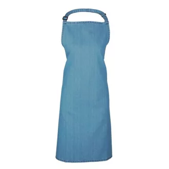   PR150 COLOURS hosszú kötény, csúszócsattal állítható  Premier, Blue Denim-U