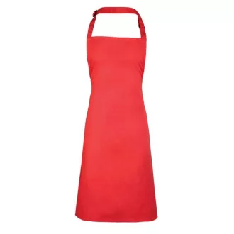   PR150 COLOURS hosszú kötény, csúszócsattal állítható  Premier, Strawberry Red-U