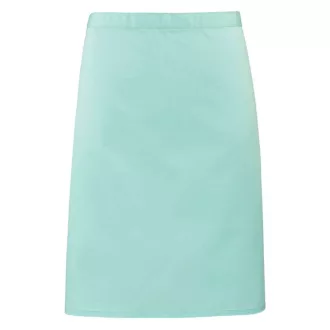   PR151 COLOURS félhosszú kötény, 90 cm hosszú megkötő pántokkal Premier, Aqua-U