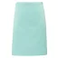 PR151 COLOURS félhosszú kötény, 90 cm hosszú megkötő pántokkal Premier, Aqua-U