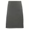 PR151 COLOURS félhosszú kötény, 90 cm hosszú megkötő pántokkal Premier, Dark Grey-U