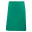 PR151 COLOURS félhosszú kötény, 90 cm hosszú megkötő pántokkal Premier, Emerald-U