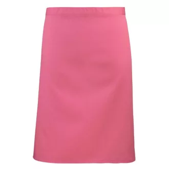   PR151 COLOURS félhosszú kötény, 90 cm hosszú megkötő pántokkal Premier, Fuchsia-U