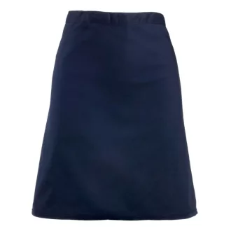   PR151 COLOURS félhosszú kötény, 90 cm hosszú megkötő pántokkal Premier, Navy-U