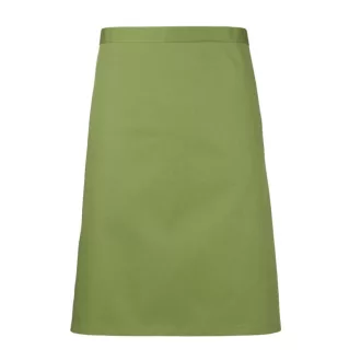   PR151 COLOURS félhosszú kötény, 90 cm hosszú megkötő pántokkal Premier, Oasis Green-U