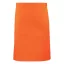 PR151 COLOURS félhosszú kötény, 90 cm hosszú megkötő pántokkal Premier, Orange-U
