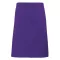 PR151 COLOURS félhosszú kötény, 90 cm hosszú megkötő pántokkal Premier, Purple-U