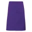 PR151 COLOURS félhosszú kötény, 90 cm hosszú megkötő pántokkal Premier, Purple-U