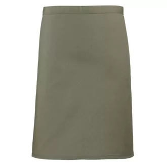   PR151 COLOURS félhosszú kötény, 90 cm hosszú megkötő pántokkal Premier, Sage-U